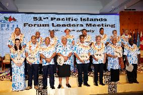 FIJI-SUVA-PACIFIC ISLANDS FORUM-LEADERS' MEETING