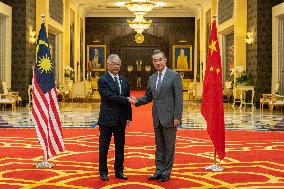 MALAYSIA-KUALA LUMPUR-KING-CHINA-WANG YI-MEETING