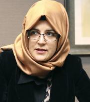 Hatice Cengiz, fiancee of murdered journalist Jamal Khashoggi