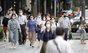 Resurgence of COVID-19 cases in Japan