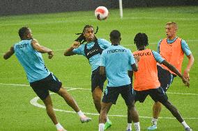 (SP)SINGAPORE-FOOTBALL-CRYSTAL PALACE FC-PRE-SEASON MATCH-TRAINING