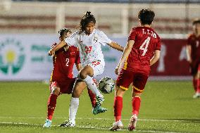 (SP)PHILIPPINES-MANILA-FOOTBALL-AFF WOMEN'S CHAMPIONSHIP-VIE VS MYA
