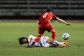 (SP)PHILIPPINES-MANILA-FOOTBALL-AFF WOMEN'S CHAMPIONSHIP-VIE VS MYA