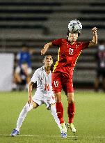 (SP)PHILIPPINES-MANILA-FOOTBALL-AFF WOMEN'S CHAMPIONSHIP-VIE VS MYA