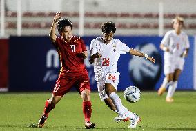 (SP)PHILIPPINES-MANILA-FOOTBALL-AFF WOMEN'S CHAMPIONSHIP-VIE VS MYA