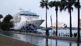 AUSTRALIA-SYDNEY-CRUISE SHIP-COVID-19
