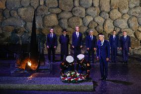 MIDEAST-JERUSALEM-YAD VASHEM-U.S.-PRESIDENT-VISIT