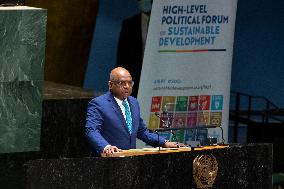 UN-GENERAL ASSEMBLY-PRESIDENT-HIGH-LEVEL POLITICAL FORUM-SUSTAINABLE DEVELOPMENT