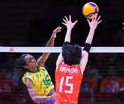 (SP)TURKEY-ANKARA-VOLLEYBALL-NATIONS LEAGUE-WOMEN-QUARTERFINALS-BRA VS JPN