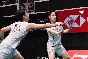 (SP)SINGAPORE-BADMINTON-SINGAPORE OPEN 2022