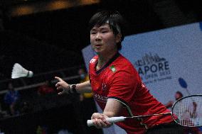 (SP)SINGAPORE-BADMINTON-SINGAPORE OPEN 2022-WOMEN'S SINGLES