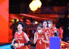 (SP)TURKEY-ANKARA-VOLLEYBALL-NATIONS LEAGUE-WOMEN-QUARTERFINALS-ITA VS CHN