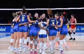 (SP)TURKEY-ANKARA-VOLLEYBALL-NATIONS LEAGUE-WOMEN-QUARTERFINALS-ITA VS CHN