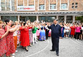 CHINA-XINJIANG-URUMQI-XI JINPING-INSPECTION (CN)