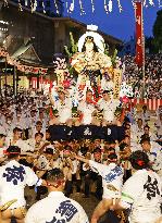 Hakata Gion Yamakasa festival in Japan