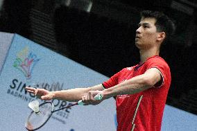 (SP)SINGAPORE-BADMINTON-SINGAPORE OPEN-MEN'S SINGLES