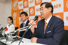 Head of Japanese opposition party Sanseito
