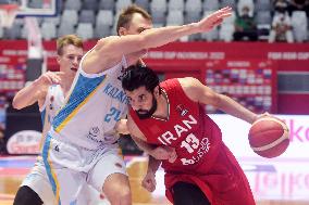 (SP)INDONESIA-JAKARTA-BASKETBALL-FIBA ASIA CUP 2022-KAZ VS IRI