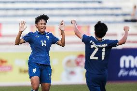 (SP)PHILIPPINES-MANILA-FOOTBALL-AFF WOMEN'S CHAMPIONSHIP-SEMIFINALS-THA VS MYA