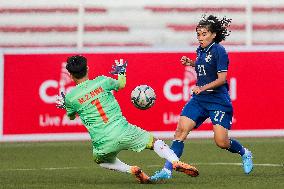 (SP)PHILIPPINES-MANILA-FOOTBALL-AFF WOMEN'S CHAMPIONSHIP-SEMIFINALS-THA VS MYA