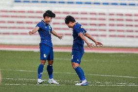 (SP)PHILIPPINES-MANILA-FOOTBALL-AFF WOMEN'S CHAMPIONSHIP-SEMIFINALS-THA VS MYA