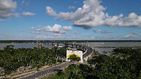 BANGLADESH-PIROJPUR-CHINESE-FRIENDSHIP-BRIDGE