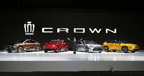 Toyota unveils new Crown models