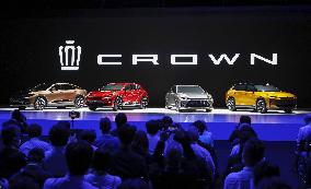 Toyota unveils new Crown models
