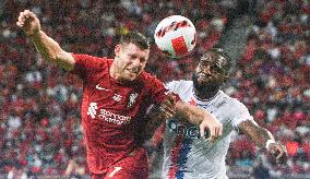 (SP)SINGAPORE-FOOTBALL-EXHIBITION MATCH-LIVERPOOL VS CRYSTAL PALACE