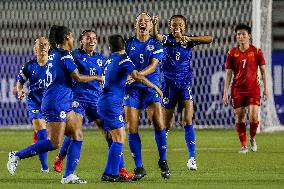 (SP)PHILIPPINES-MANILA-FOOTBALL-AFF WOMEN'S CHAMPIONSHIP-SEMIFINALS-PHI VS VIE