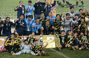 (SP)INDONESIA-BEKASI-AFF U19 BOYS CHAMPIONSHIP 2022-FINAL-MALAYSIA VS LAOS