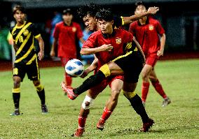 (SP)INDONESIA-BEKASI-AFF U19 BOYS CHAMPIONSHIP 2022-FINAL-MALAYSIA VS LAOS