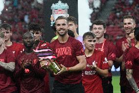 (SP)SINGAPORE-FOOTBALL-EXHIBITION MATCH-LIVERPOOL VS CRYSTAL PALACE