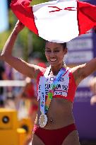(SP)U.S.-EUGENE-ATHLETICS-WORLD CHAMPIONSHIPS-WOMEN'S 20KM RACE WALK