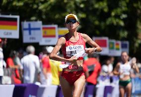 (SP)U.S.-EUGENE-ATHLETICS-WORLD CHAMPIONSHIPS-WOMEN'S 20KM RACE WALK