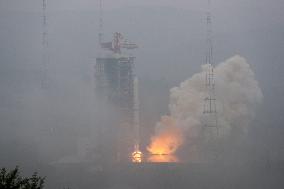 (EyesonSci)CHINA-SHANXI-TAIYUAN-SATELLITES-LAUNCH (CN)