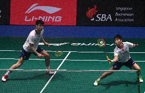 (SP)SINGAPORE-BADMINTON-SINGAPORE OPEN-MIXED DOUBLES