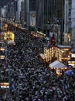 Gion festival in Kyoto