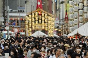 Gion festival in Kyoto