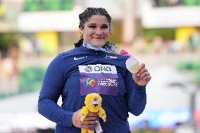 (SP)U.S.-EUGENE-ATHLETICS-WORLD CHAMPIONSHIPS-WOMEN'S SHOT PUT