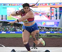 (SP)U.S.-EUGENE-ATHLETICS-WORLD CHAMPIONSHIPS-WOMEN'S SHOT PUT