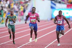 (SP)U.S.-EUGENE-ATHLETICS-WORLD CHAMPIONSHIPS-MEN'S 100M FINAL