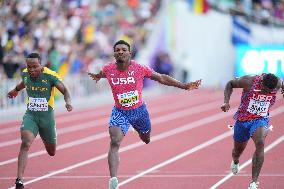 (SP)U.S.-EUGENE-ATHLETICS-WORLD CHAMPIONSHIPS-MEN'S 100M FINAL