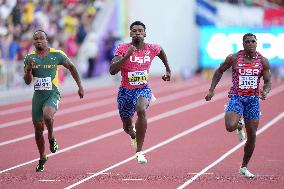 (SP)U.S.-EUGENE-ATHLETICS-WORLD CHAMPIONSHIPS-MEN'S 100M FINAL