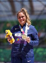 (SP)U.S.-EUGENE-ATHLETICS-WORLD CHAMPIONSHIPS-WOMEN'S HAMMER THROW-AWARDING CEREMONY