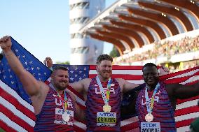 (SP)U.S.-EUGENE-ATHLETICS-WORLD CHAMPIONSHIPS-MEN'S SHOT PUT FINAL