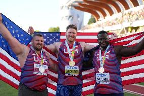 (SP)U.S.-EUGENE-ATHLETICS-WORLD CHAMPIONSHIPS-MEN'S SHOT PUT FINAL