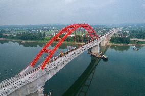 CHINA-HUNAN-RAILWAY-BRIDGE-CONSTRUCTION (CN)