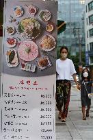 SOUTH KOREA-SEOUL-EATING-OUT PRICE-RISE