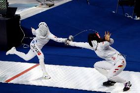 (SP)EGYPT-CAIRO-FENCING-2022 WORLD CHAMPIONSHIPS-WOMEN'S EPEE INDIVIDUAL